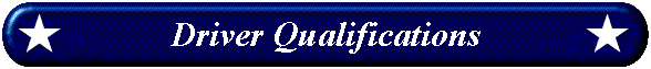 Driver Qualifications